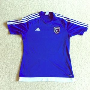 San Jose Earthquakes Blue Training Top